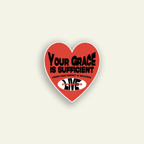 Sufficient Grace - Sticker