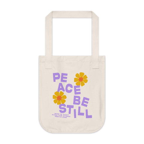 Peace Be Still Tote Bag